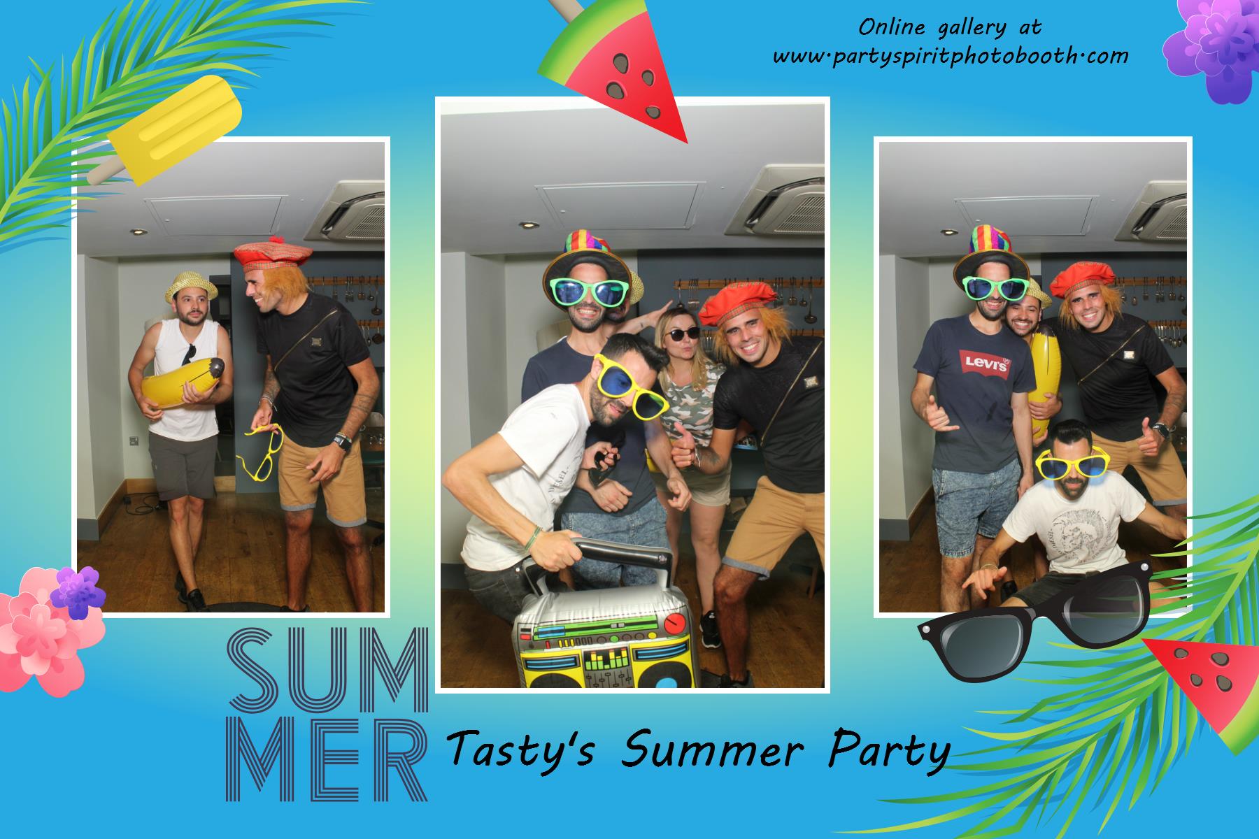 Tasty's Summer party | View more photos from the event at gallery.partyspiritphotobooth.com/u/PartySpiritPhotoBooth/Tastys-Summer-party
